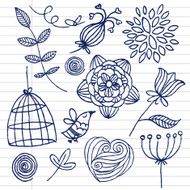 Flower Doodles N8