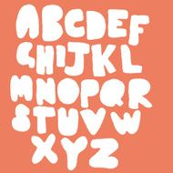 Hand Drawn Alphabet N29