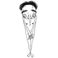 bashful man sketch
