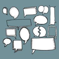 Speech bubbles N31