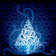 Blue Holiday Background