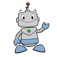 Cartoon Robot N466