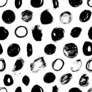 Seamless brush strokes pattern