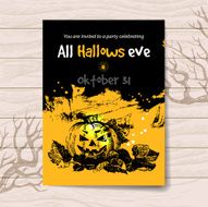 halloween invitation N5