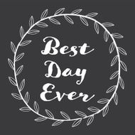 Chalk Wreath Background N3