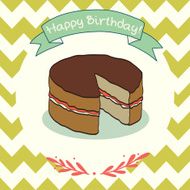 doodle cake N240