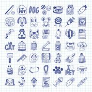 doodle pet icons N2