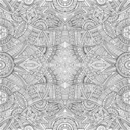 Abstract vector tribal ethnic background N16
