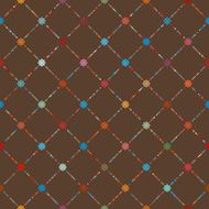Dot template of vintage background EPS 8