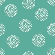 vector pattern of hand drawn dots