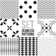 Universal different vector seamless patterns
