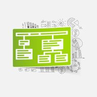 Drawing business formulas chart N16