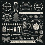 Christmas Hand Drawn Vector Set N2