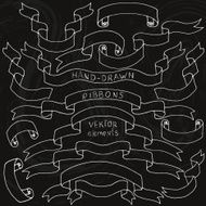 Vector Set of Hand Drawn Doodle Ribbon