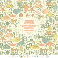 Abstract background doodle pattern N86