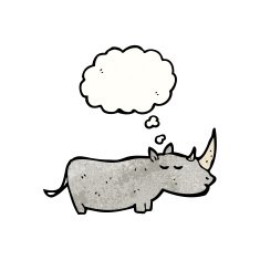 rhinoceros cartoon N2