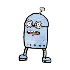 Cartoon Robot N461