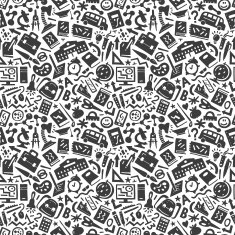 school education - seamless background N9