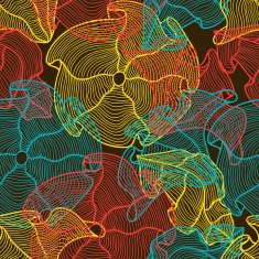 Hand drawn seamless floral pattern N6