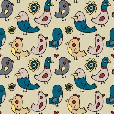 Seamless birds N5