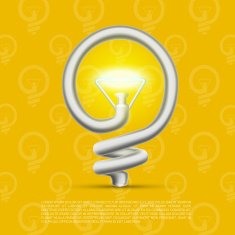 Creative lamp made of helix N2