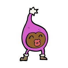 cartoon funny creature N25