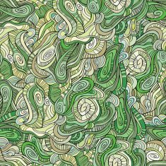 Vector seamless abstract floral pattern N2