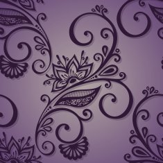 Seamless Floral Pattern (Vector) N51