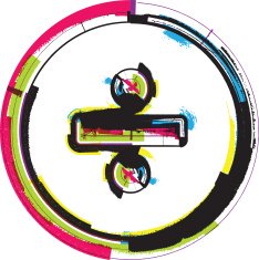 Colorful Grunge Symbol N44