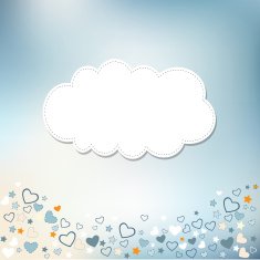 Template frame design for greeting card N40