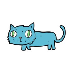 Cartoon Cat N397