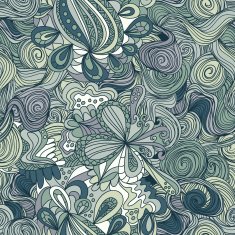 Abstract seamless hand-drawn pattern N69