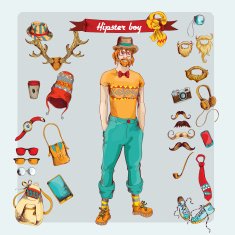 Hipster boy set N2