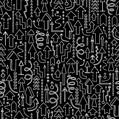 Seamless background of arrows N3