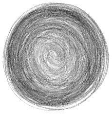 Abstract circle pencil scribbles background texture N2
