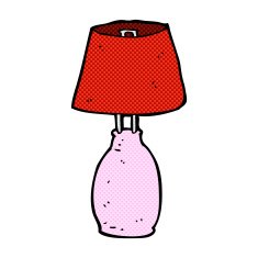 comic cartoon lamp N3