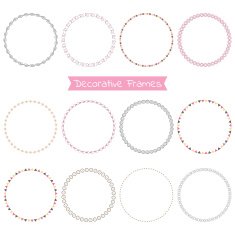 Set of decorative frames N2