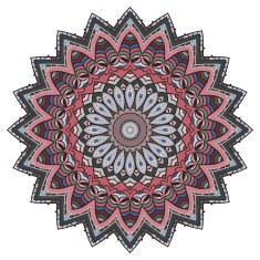 hand-drawing ornamental abstract vector background