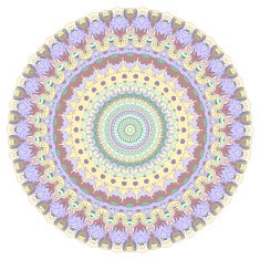 soft colored hand-drawing ornamental abstract background