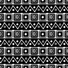 Abstract geometric seamless pattern N11