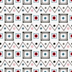Abstract geometric seamless pattern N14
