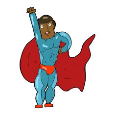 Cartoon superhero N39
