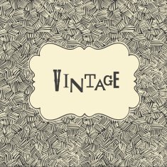 Hand-drawn abstract seamless pattern Vector