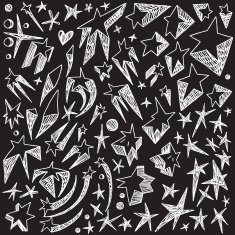 stars - doodles set