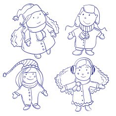 Cute happy children N2