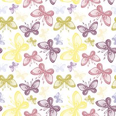 Seamless Floral Pattern (Vector) N53