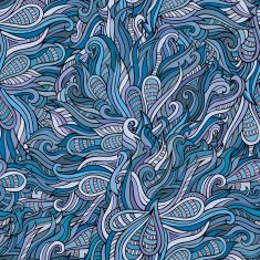Vector seamless abstract nature pattern N16