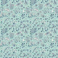 Floral seamless background pattern N2