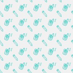 doodle pattern Seamless background N49