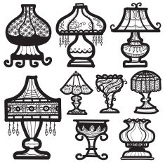 Lamp Icon Vintage
